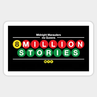 8 Million Stories Remix Sticker